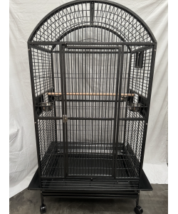 Parrot-Supplies DeSantis Dome Top Macaw Parrot Cage Antique